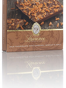 Σοκολάτα γάλακτος καραμέλα, μπισκότο και αλάτι